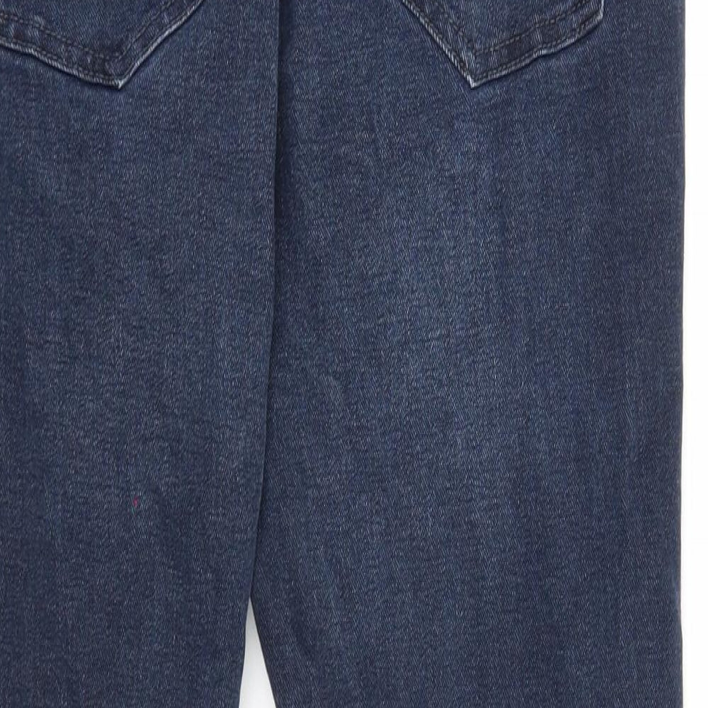 NEXT Mens Blue Cotton Skinny Jeans Size 32 in Regular Zip
