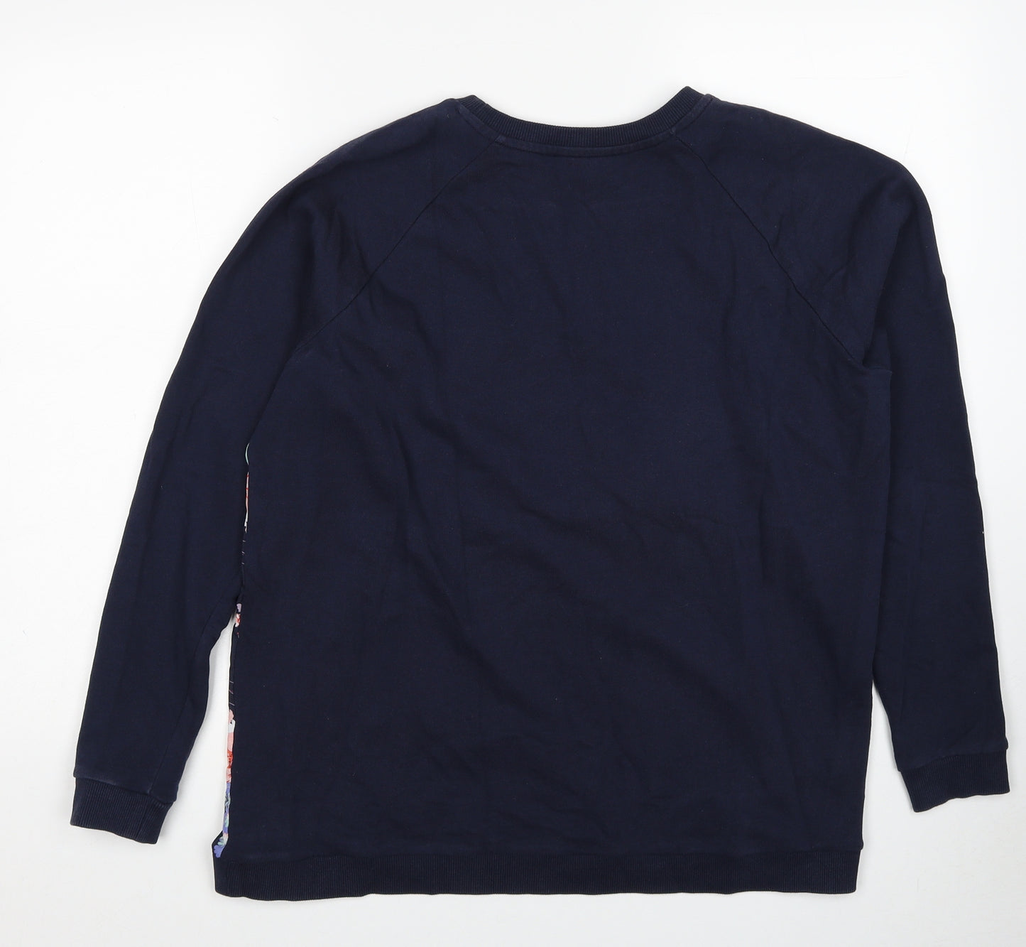Capsule Womens Blue Polyester Pullover Sweatshirt Size 14 Pullover
