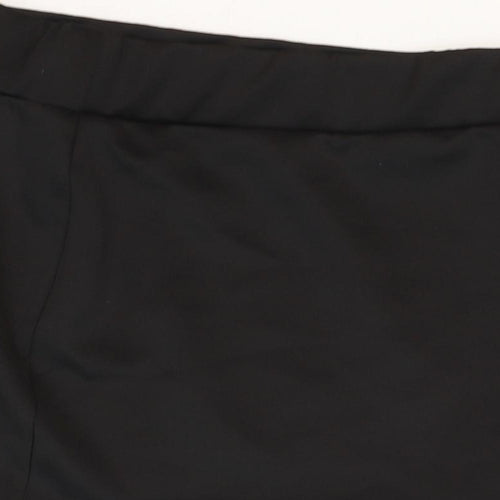 Select Womens Black Polyester Trumpet Skirt Size 12