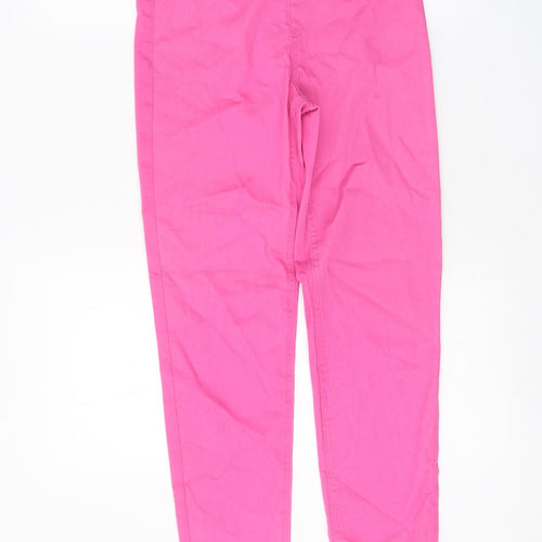 Marks and Spencer Womens Pink Cotton Jegging Jeans Size 60 in Regular
