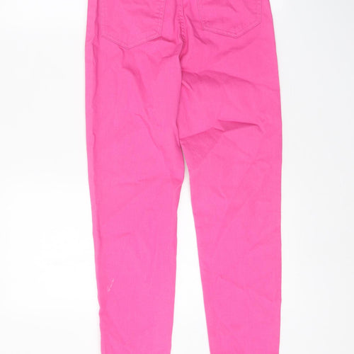 Marks and Spencer Womens Pink Cotton Jegging Jeans Size 60 in Regular