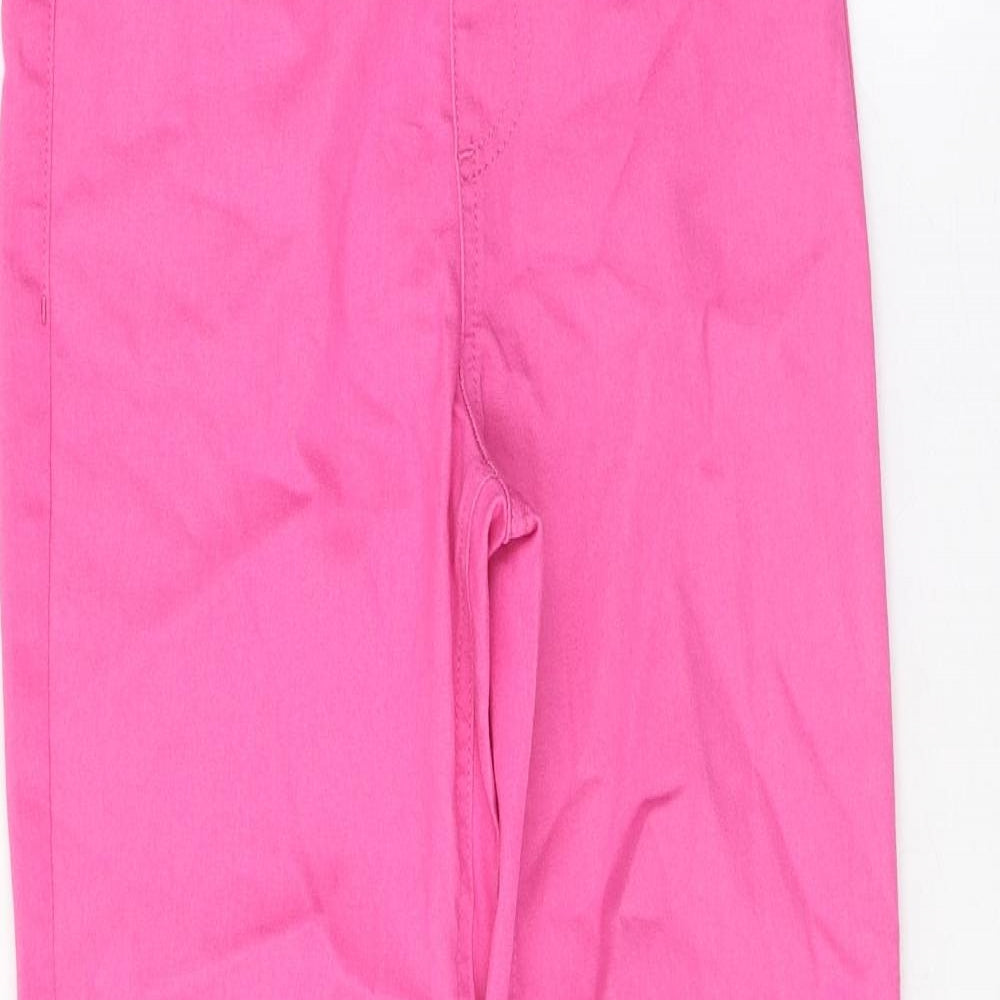 Marks and Spencer Womens Pink Cotton Jegging Jeans Size 60 in Regular