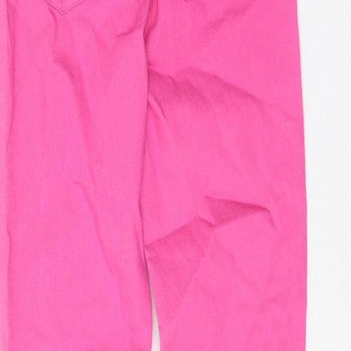 Marks and Spencer Womens Pink Cotton Jegging Jeans Size 60 in Regular