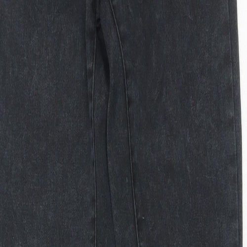 Only Womens Grey Cotton Skinny Jeans Size XS Regular Button