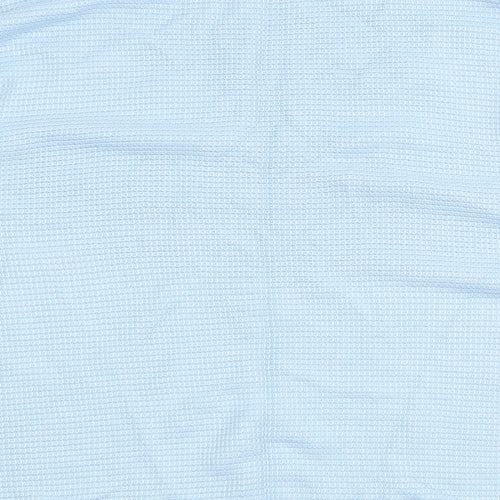 Linea Tesini Womens Blue Round Neck Acrylic Pullover Jumper Size L