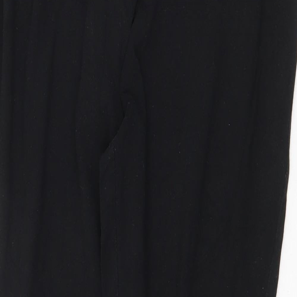 Primark Womens Black Cotton Jogger Leggings Size 12