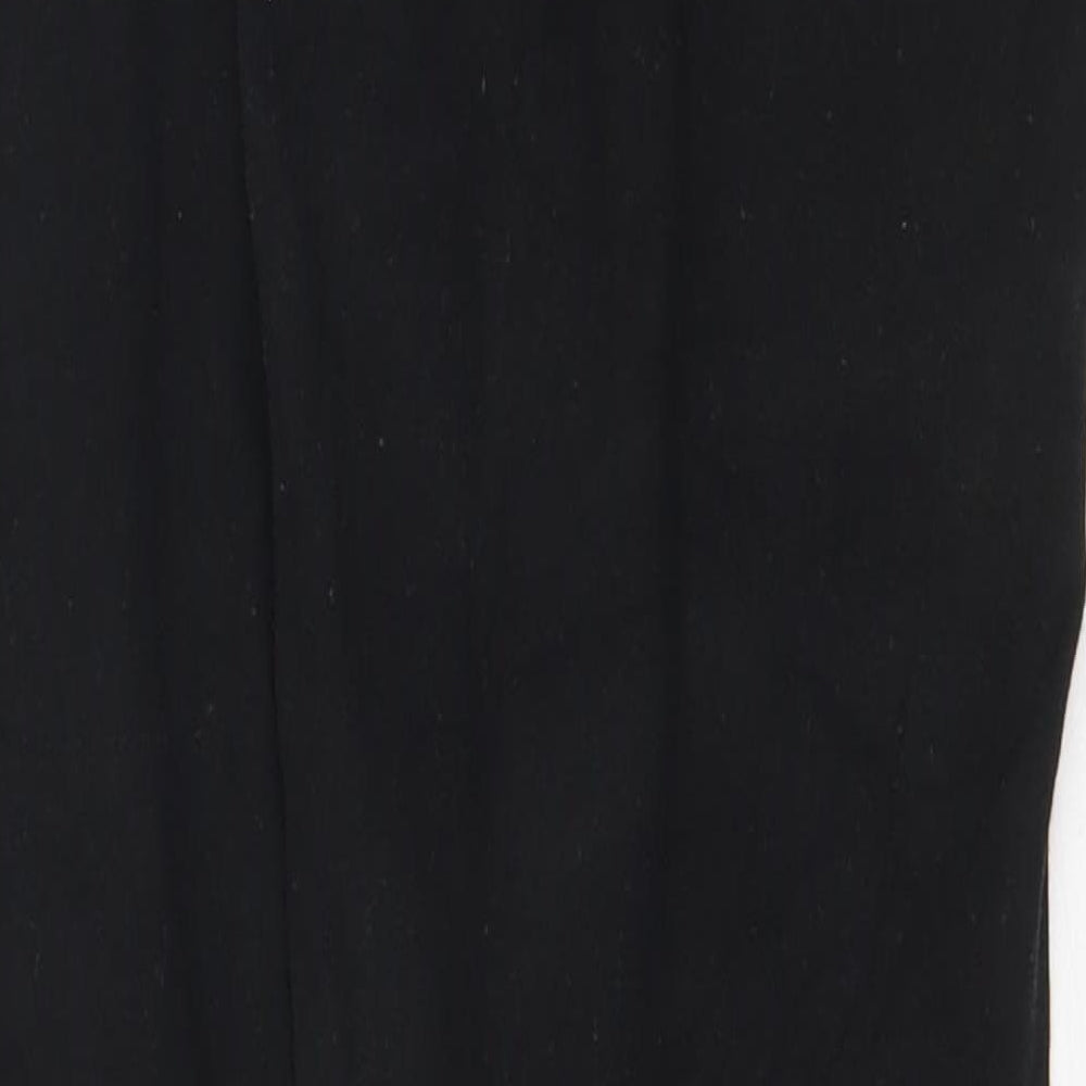 Primark Womens Black Cotton Jogger Leggings Size 12