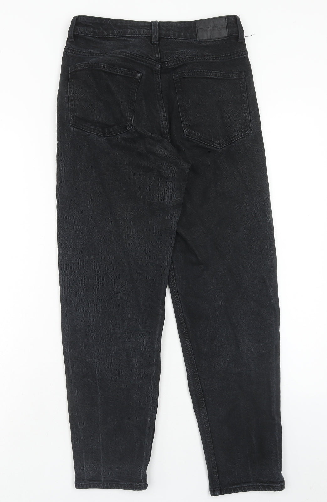 Weekday Womens Black Cotton Straight Jeans Size 26 in L28 in Regular Zip