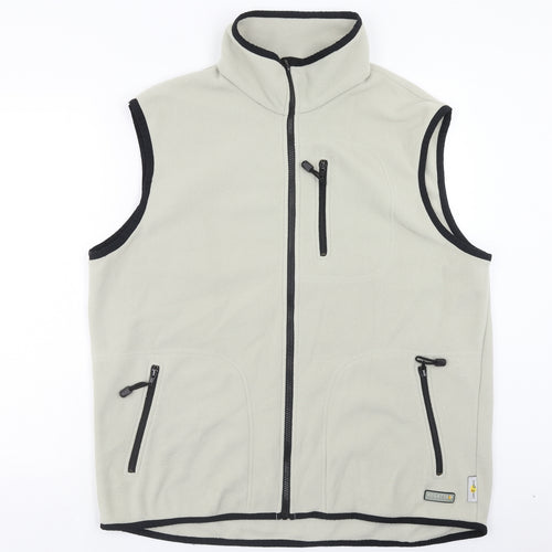Regatta Mens Ivory Gilet Waistcoat Size XL Zip