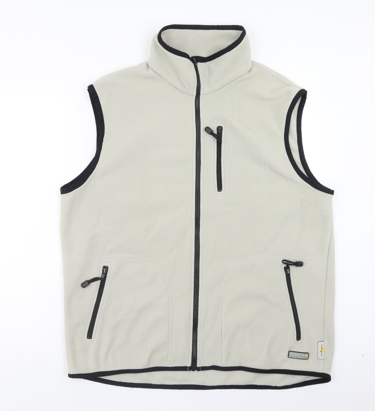 Regatta Mens Ivory Gilet Waistcoat Size XL Zip