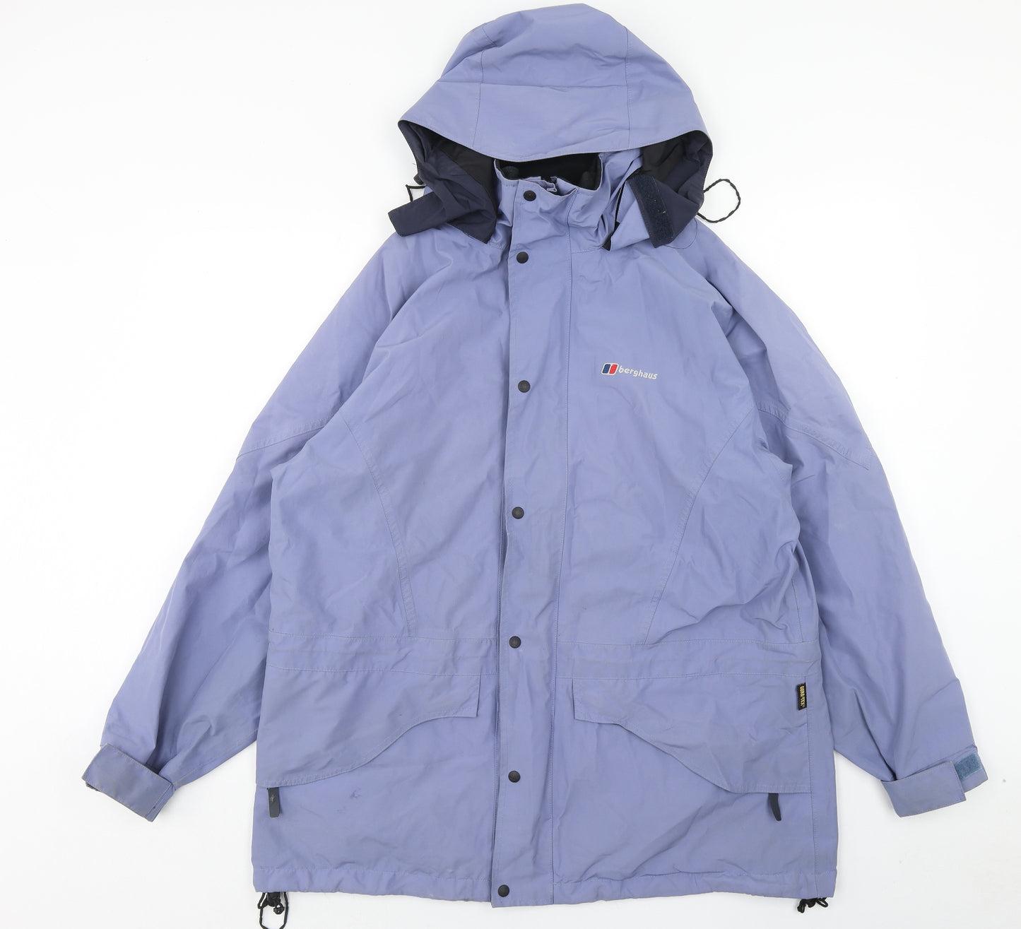 Berghaus Womens Purple Windbreaker Jacket Size 16 Zip