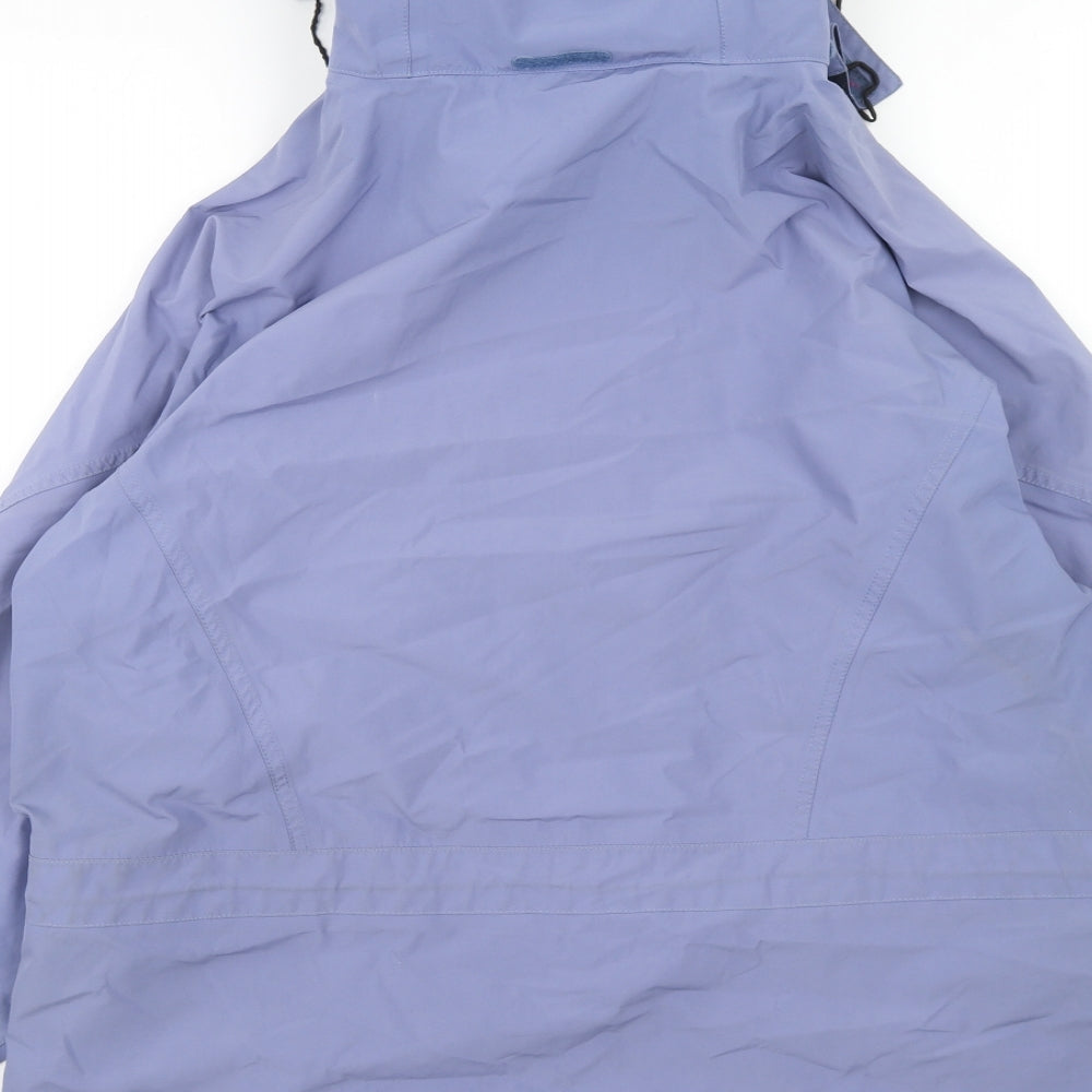 Berghaus Womens Purple Windbreaker Jacket Size 16 Zip