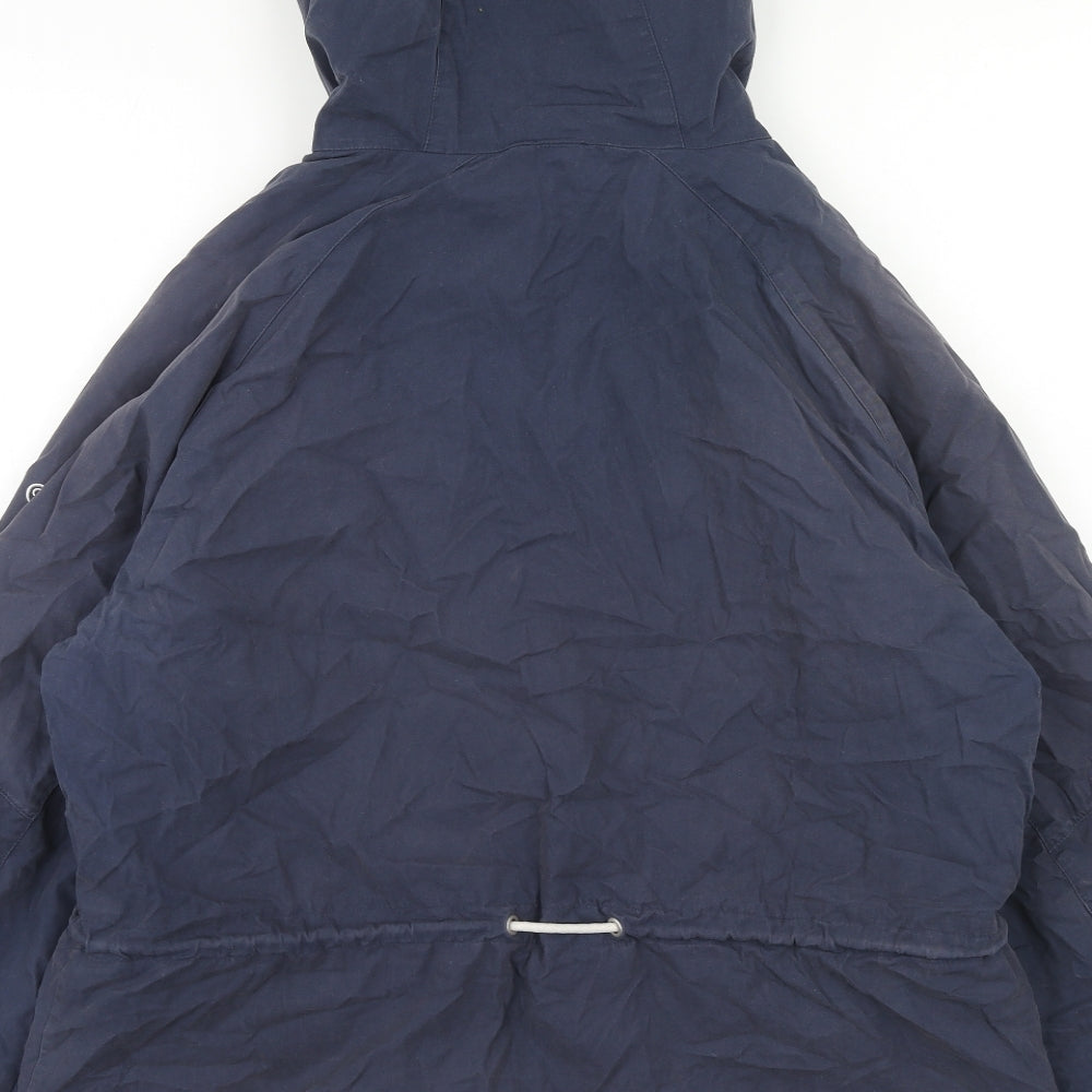 Craghoppers Womens Blue Jacket Coat Size 16 Zip