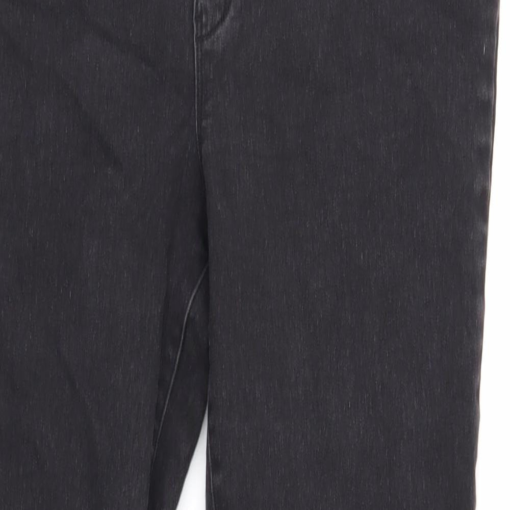George Womens Black Cotton Jegging Jeans Size 12 Regular