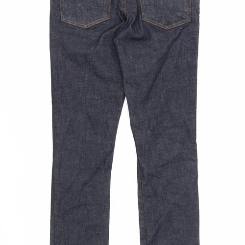 Gap Mens Blue Cotton Skinny Jeans Size 28 in L32 in Regular Zip