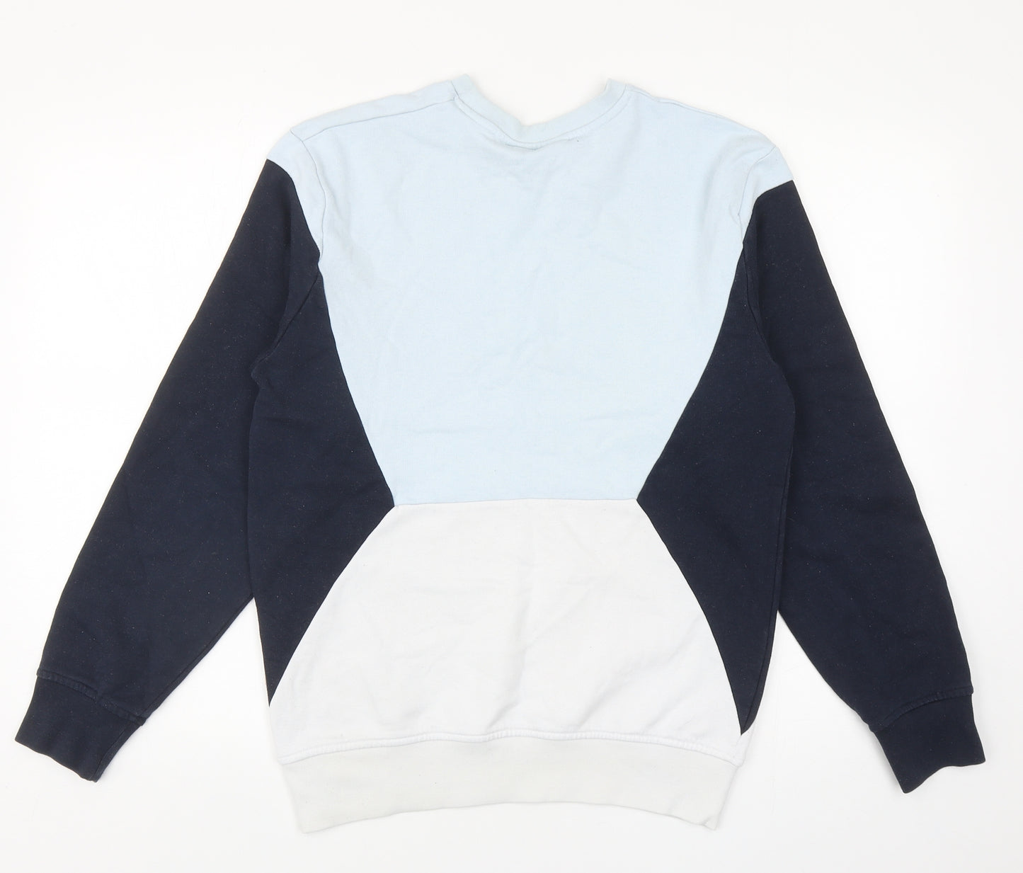 NICCE Mens Blue Cotton Pullover Sweatshirt Size XS