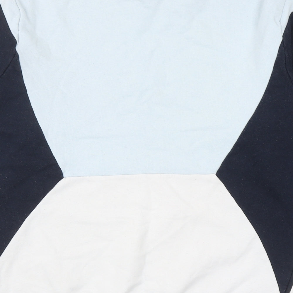 NICCE Mens Blue Cotton Pullover Sweatshirt Size XS