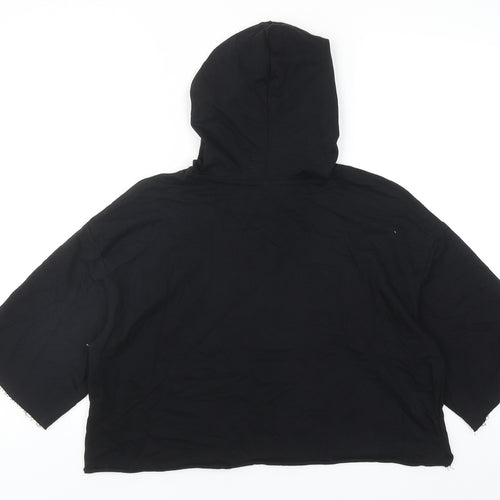 Divided by H&M Womens Black Cotton Pullover Hoodie Size M Pullover - New York City