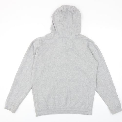 Jack Wills Girls Grey Cotton Pullover Hoodie Size 14-15 Years Pullover