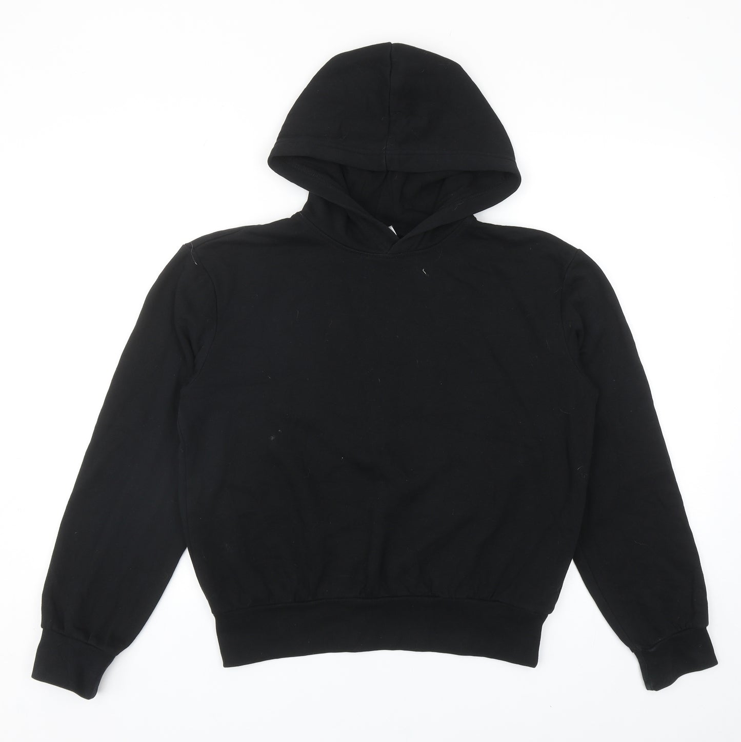 Divided by H&M Womens Black Cotton Pullover Hoodie Size XS Pullover