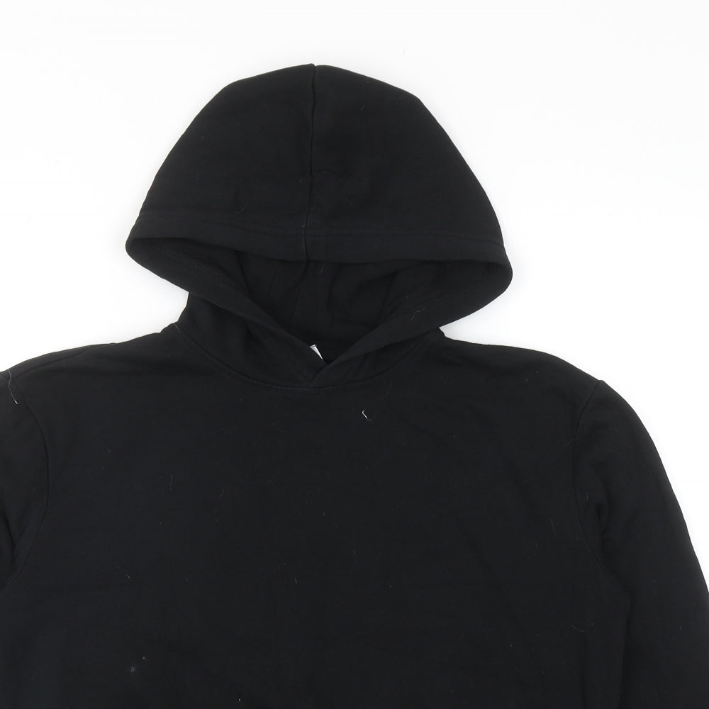 Divided by H&M Womens Black Cotton Pullover Hoodie Size XS Pullover