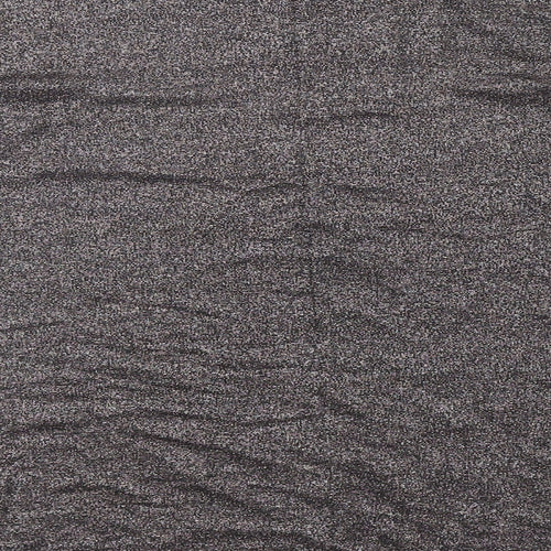 Papaya Womens Grey Viscose Basic T-Shirt Size M Boat Neck