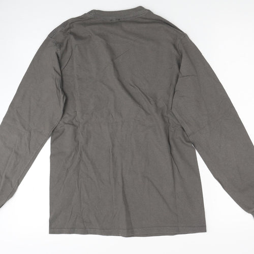 River Island Boys Grey Cotton Pullover Sweatshirt Size S Pullover - NYC