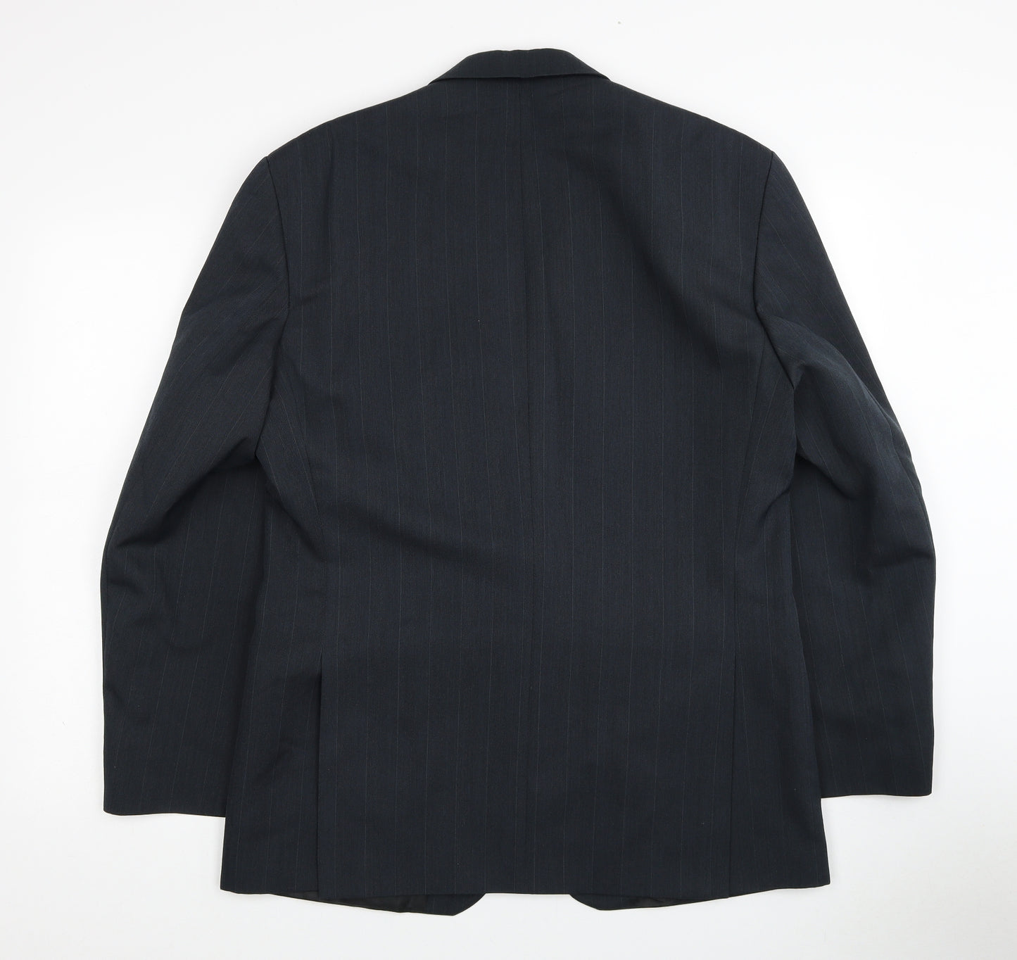 Burton Mens Grey Polyester Jacket Blazer Size 40 Regular