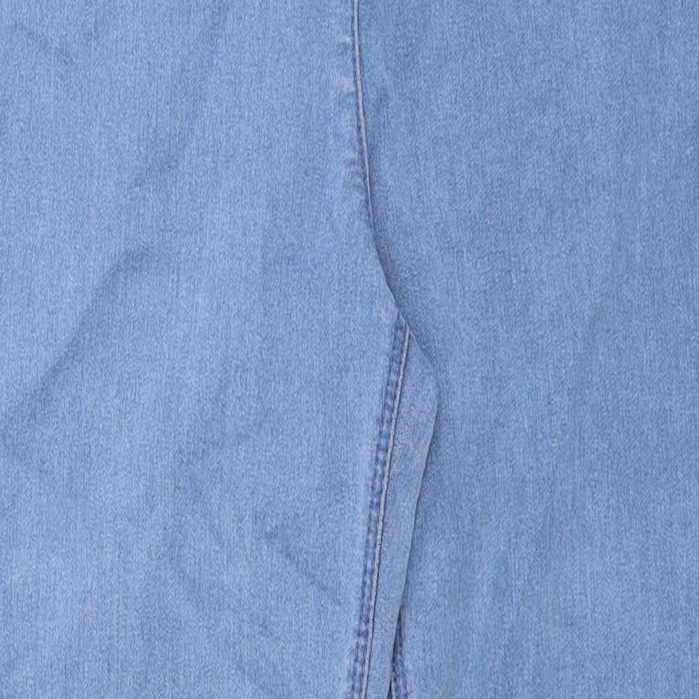 George Womens Blue Cotton Jegging Jeans Size 14 Regular