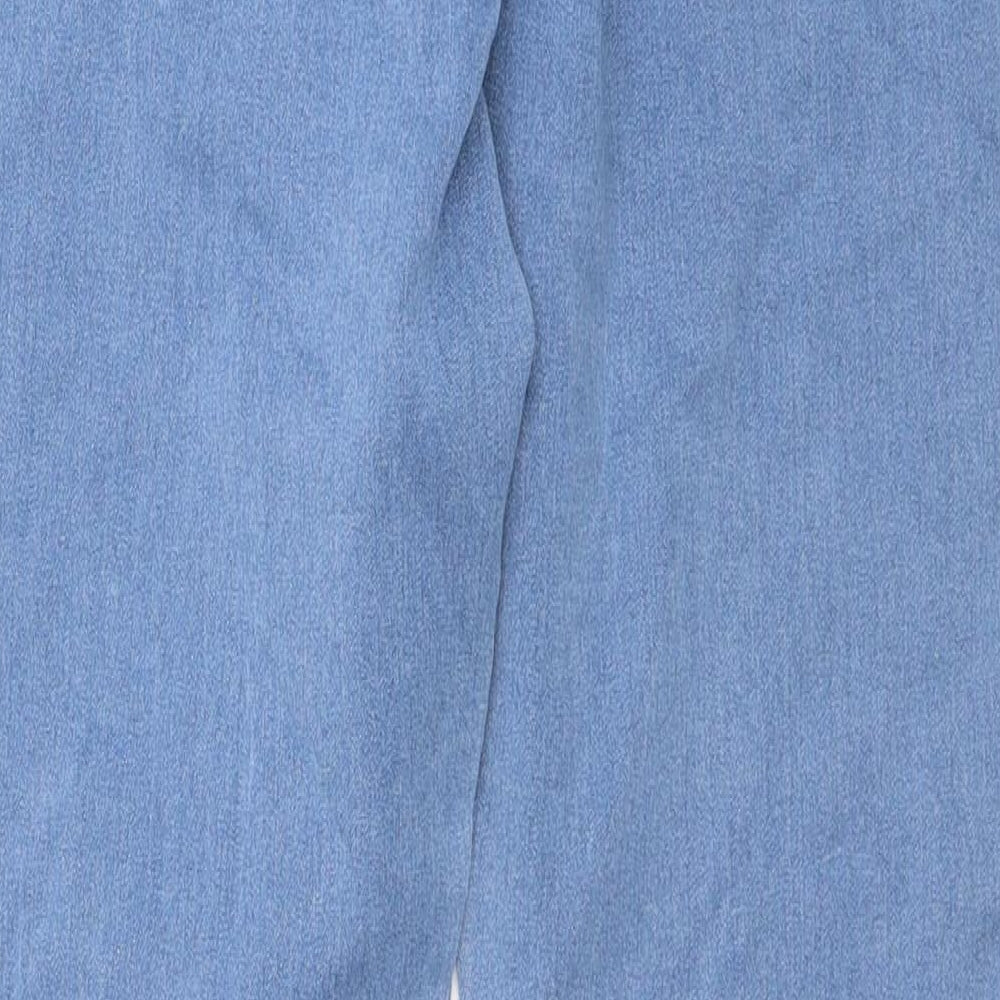 George Womens Blue Cotton Jegging Jeans Size 14 Regular
