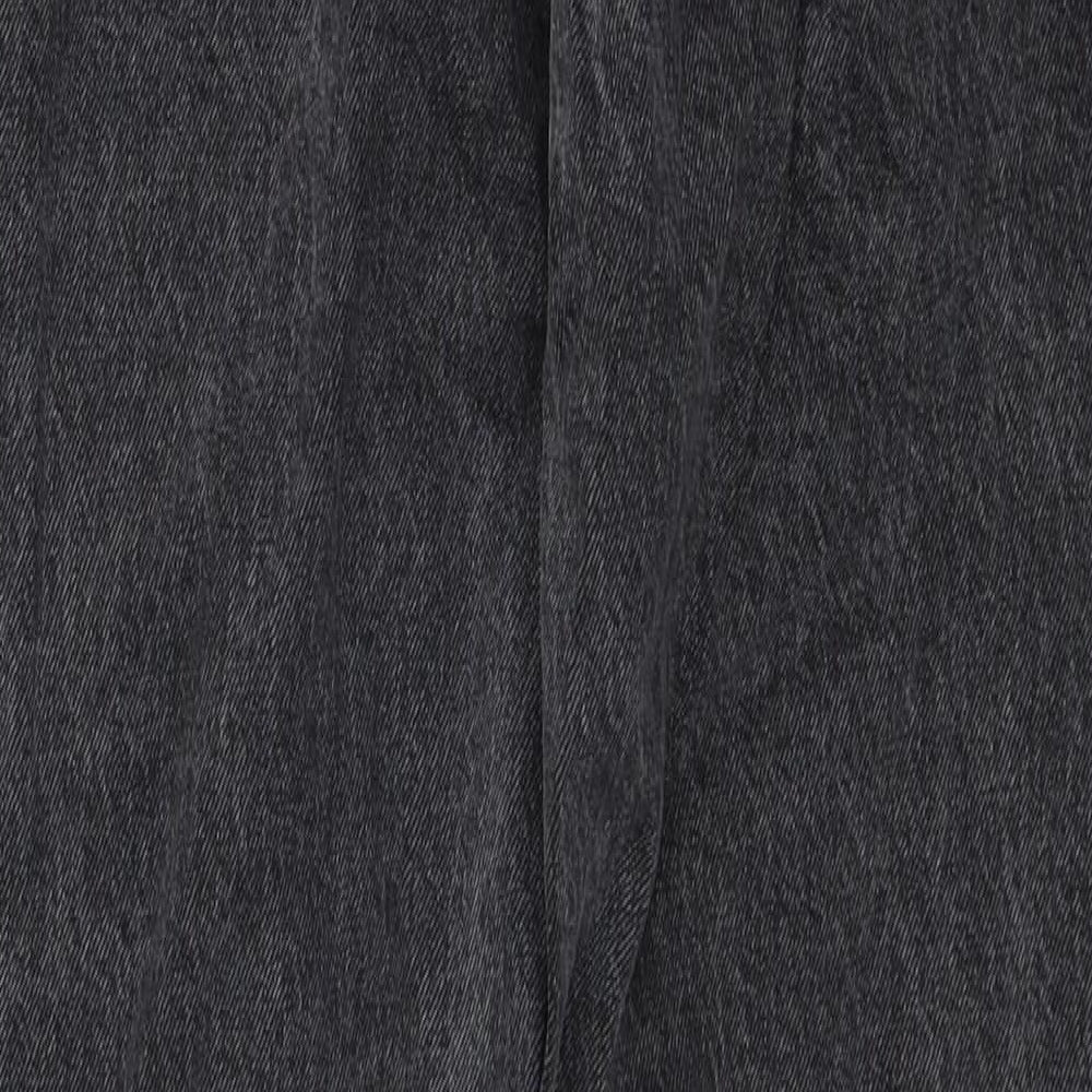 Bershka Mens Multicoloured Cotton Straight Jeans Size 30 in Regular Zip