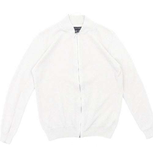 Primark Womens Ivory Jacket Size 10 Zip