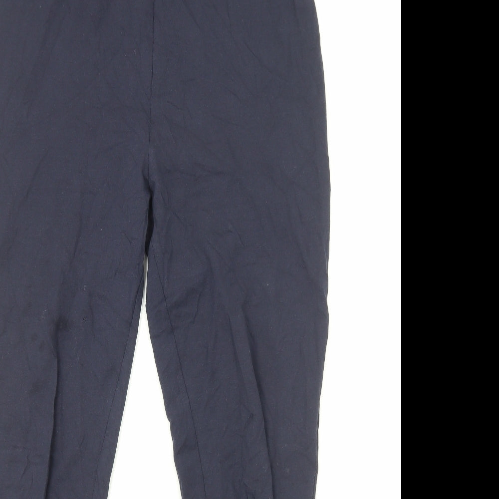 Bonmarché Womens Blue Cotton Jogger Leggings Size 14