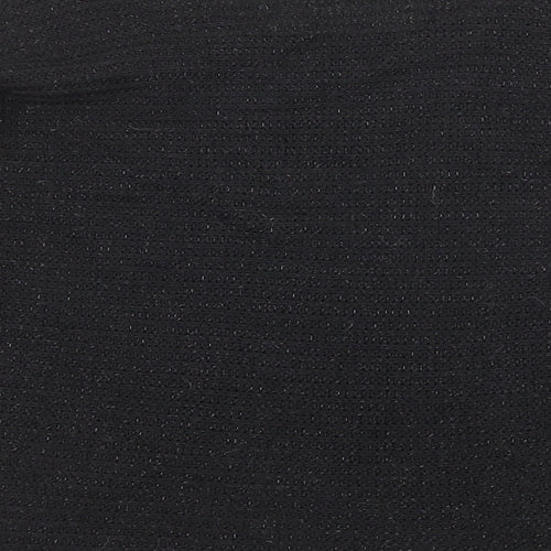 Preworn Womens Black Round Neck Acrylic Pullover Jumper Size M