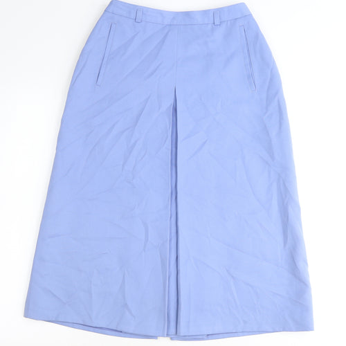Mondi Womens Blue Polyester Straight & Pencil Skirt Size 8 Zip