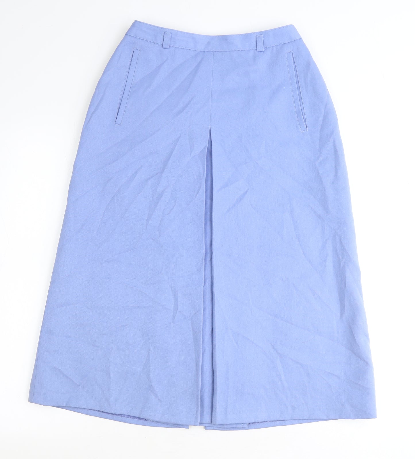 Mondi Womens Blue Polyester Straight & Pencil Skirt Size 8 Zip