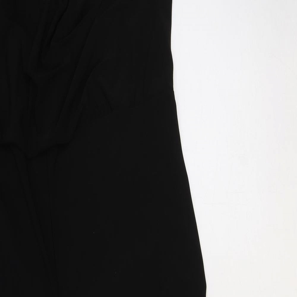 Roman Womens Black Polyester Jumpsuit One-Piece Size 18 Pullover