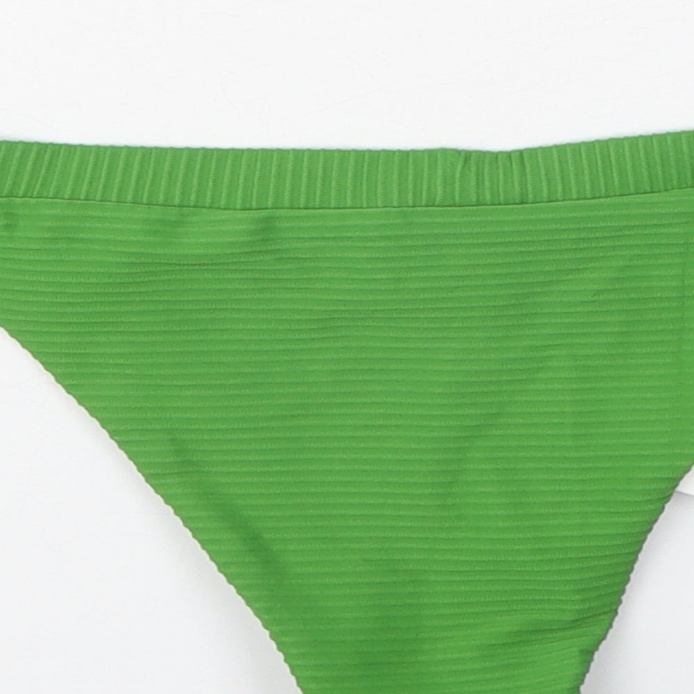 Zara Womens Green Polyamide One Piece Size L