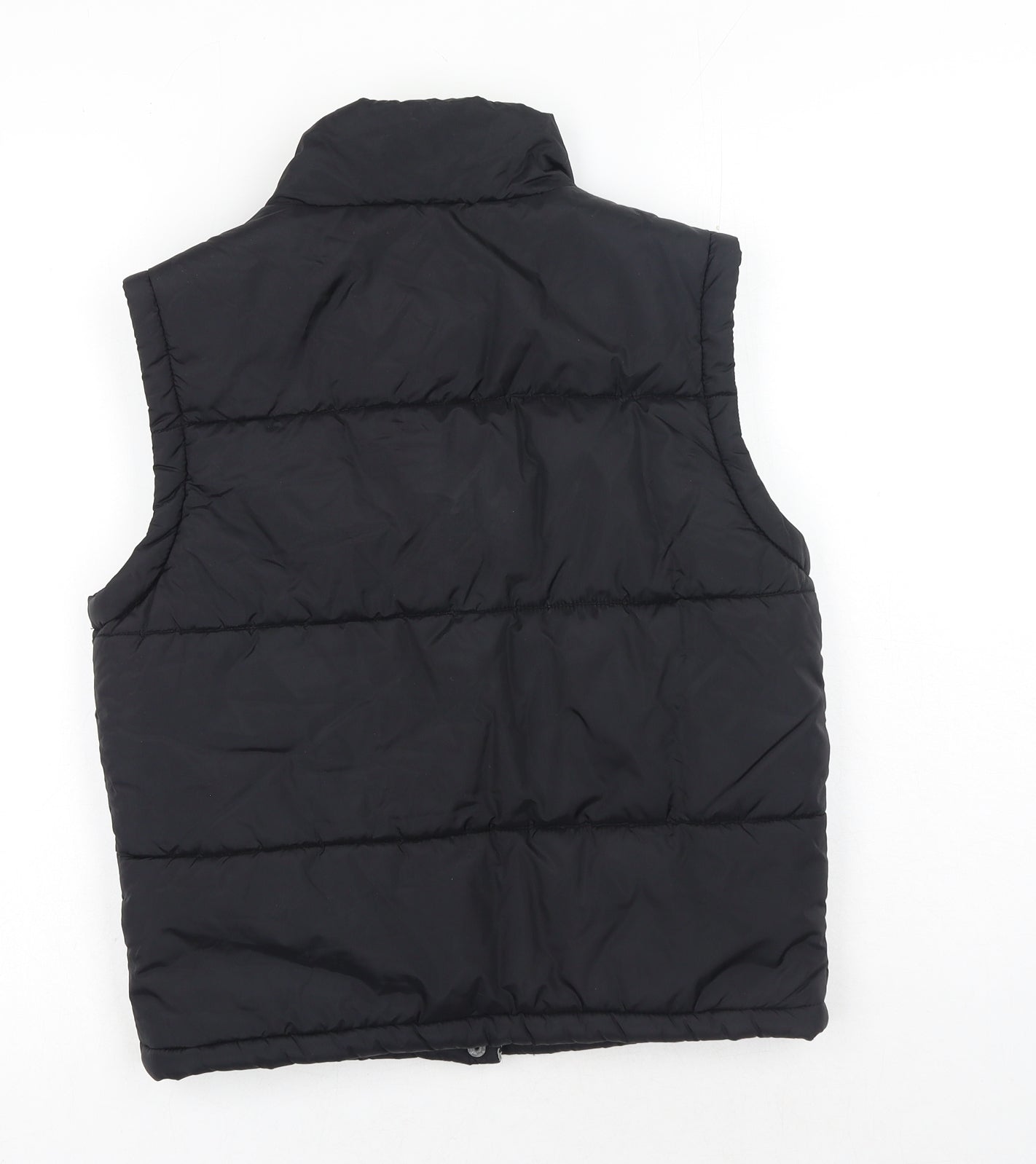 Pepe Jeans Womens Black Gilet Jacket Size M Zip