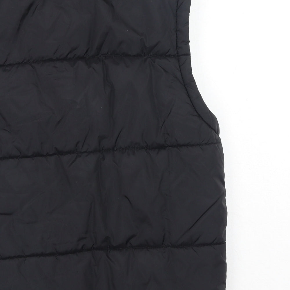 Pepe Jeans Womens Black Gilet Jacket Size M Zip