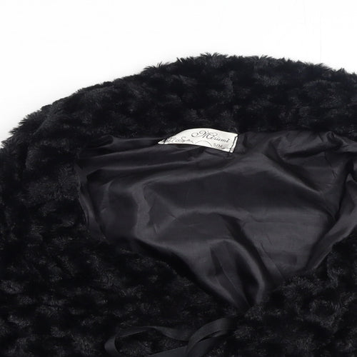 Mizumi Womens Black Jacket Blazer Size S Button