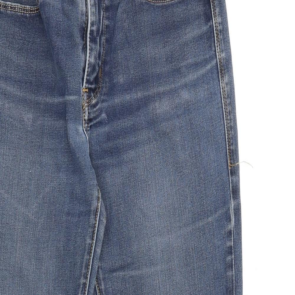 Signature by Levi Strauss & Co. Womens Blue Cotton Skinny Jeans Size 28 in L27 in Regular Zip