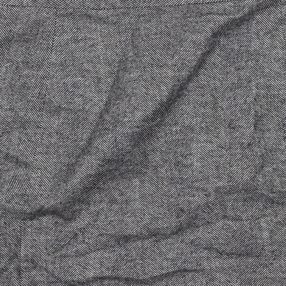 Banana Republic Womens Grey Wool Straight & Pencil Skirt Size 6 Zip