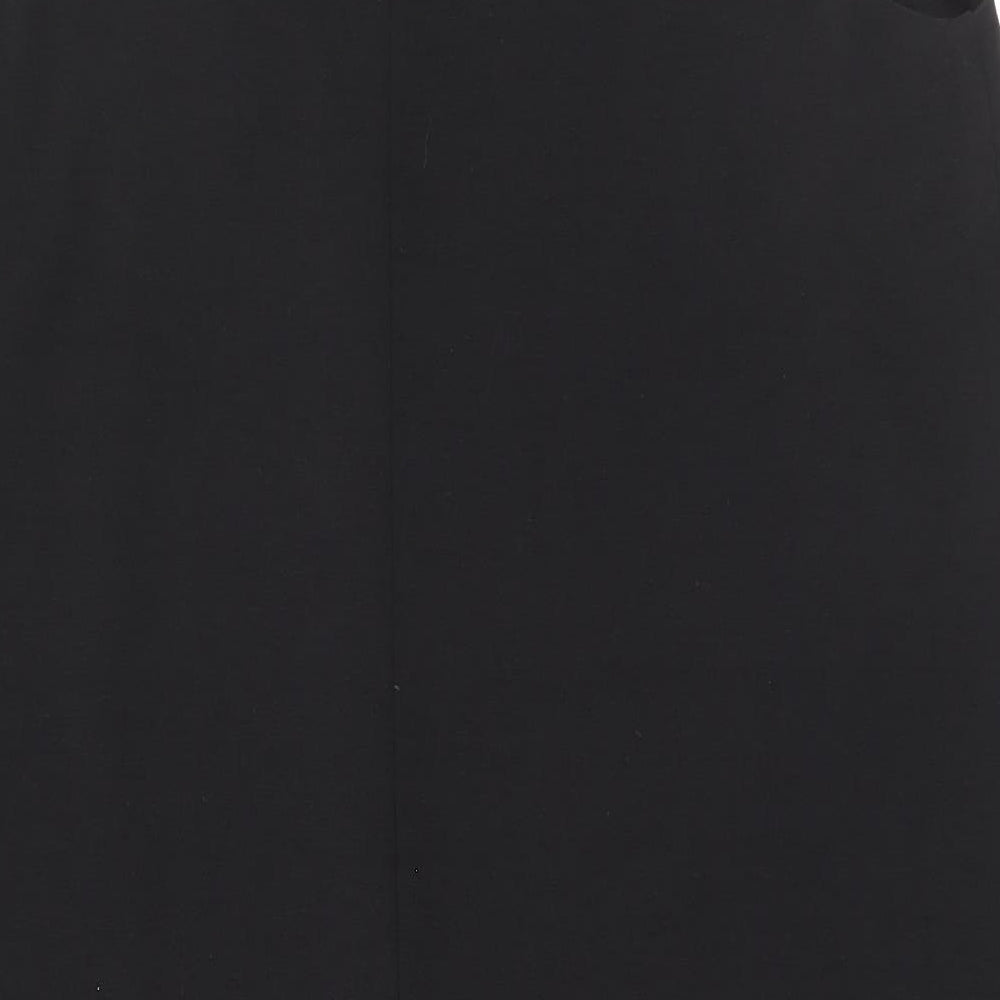 NEXT Womens Black Polyester A-Line Size 20 V-Neck Pullover