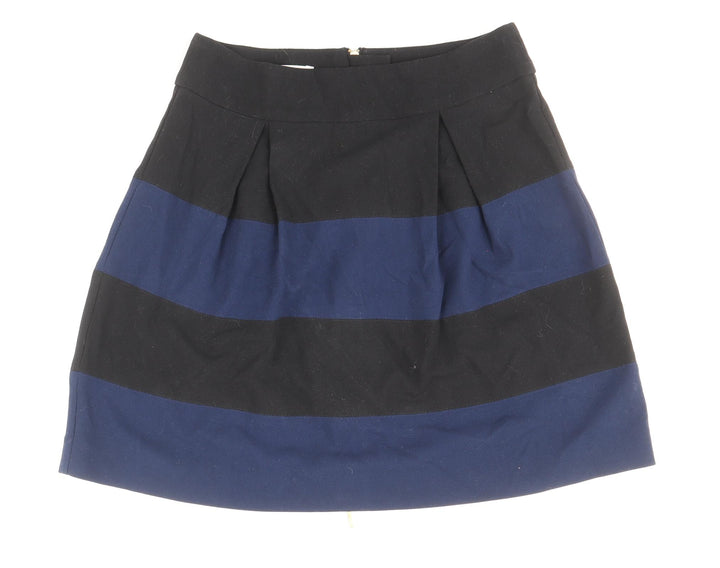 Kookai Womens Blue Polyester Tulip Skirt Size 8 Zip - Colourblock