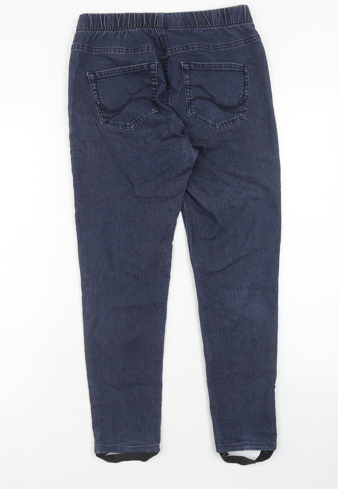 TU Womens Blue Cotton Skinny Jeans Size 12 Regular