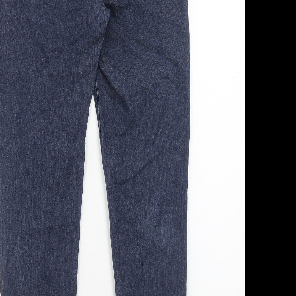TU Womens Blue Cotton Skinny Jeans Size 12 Regular