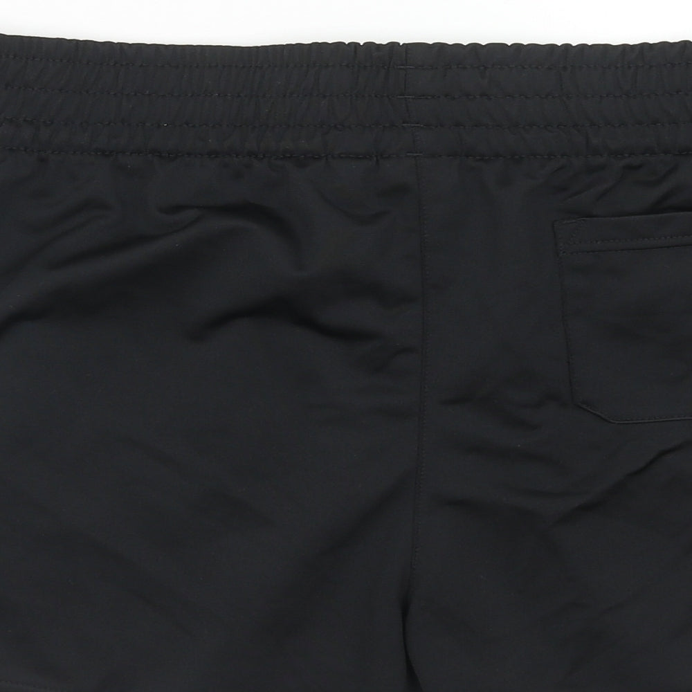 adidas Womens Black Polyester Hot Pants Shorts Size 20 Regular