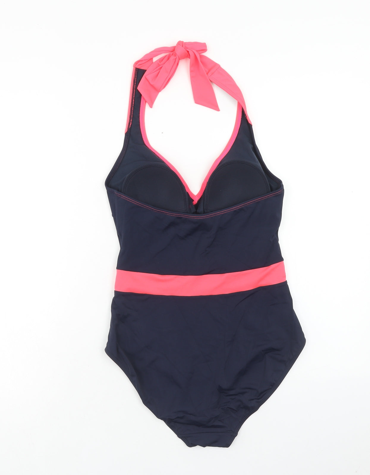 Boden Womens Blue Polyamide One Piece Size 12