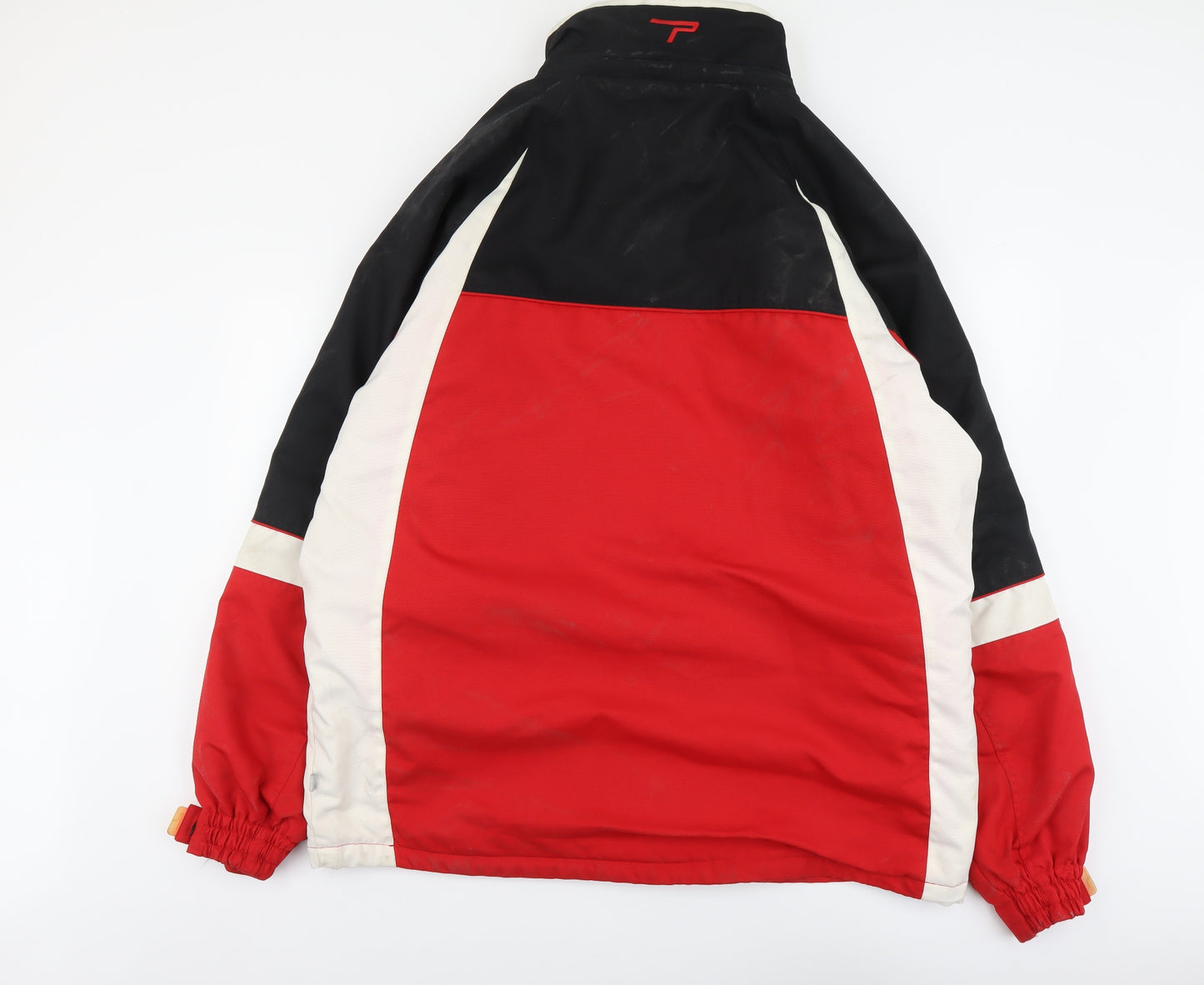 Parallel Mens Multicoloured Windbreaker Jacket Size 2XL Zip - Colour Block